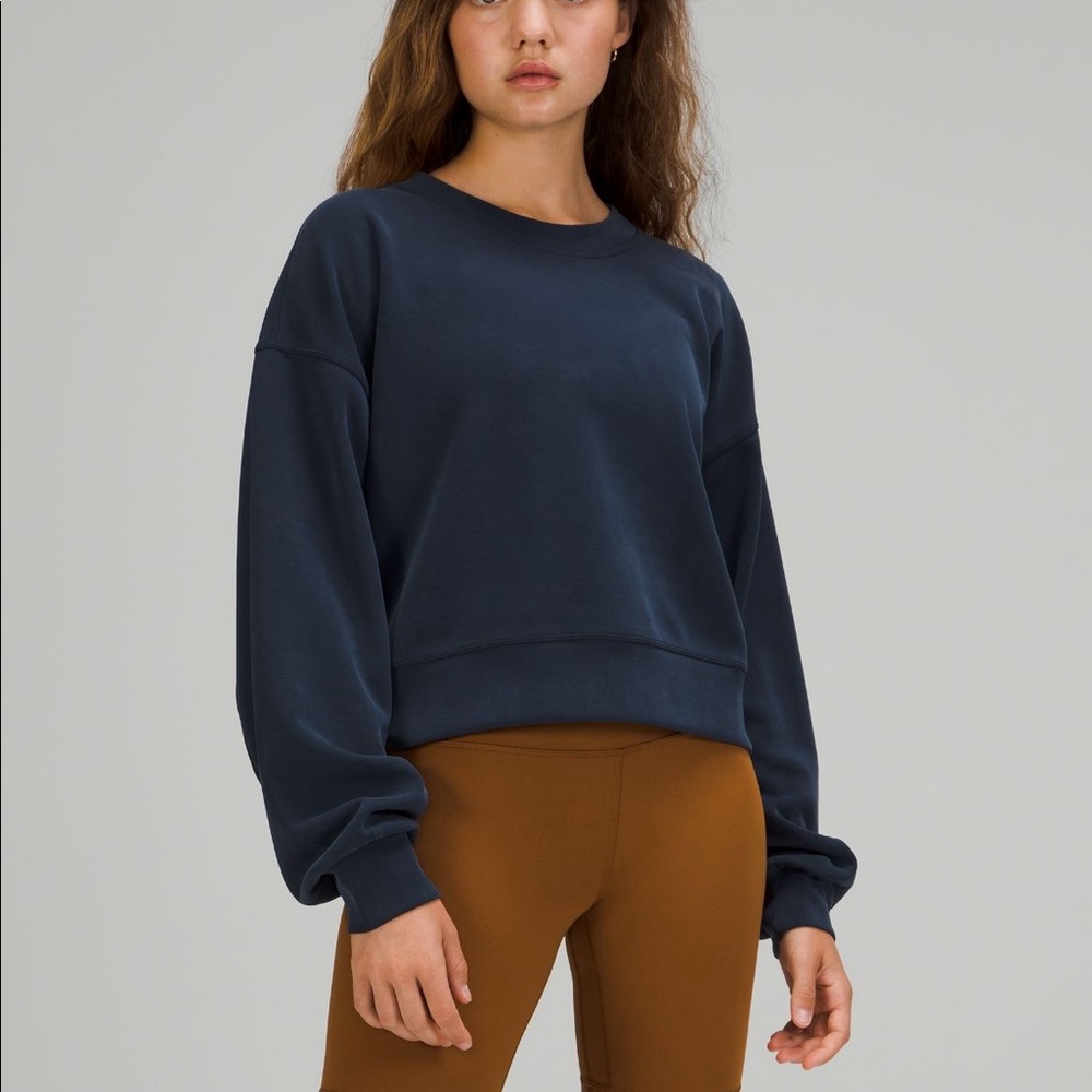 lululemon Perfectly Oversized Cropped Crew